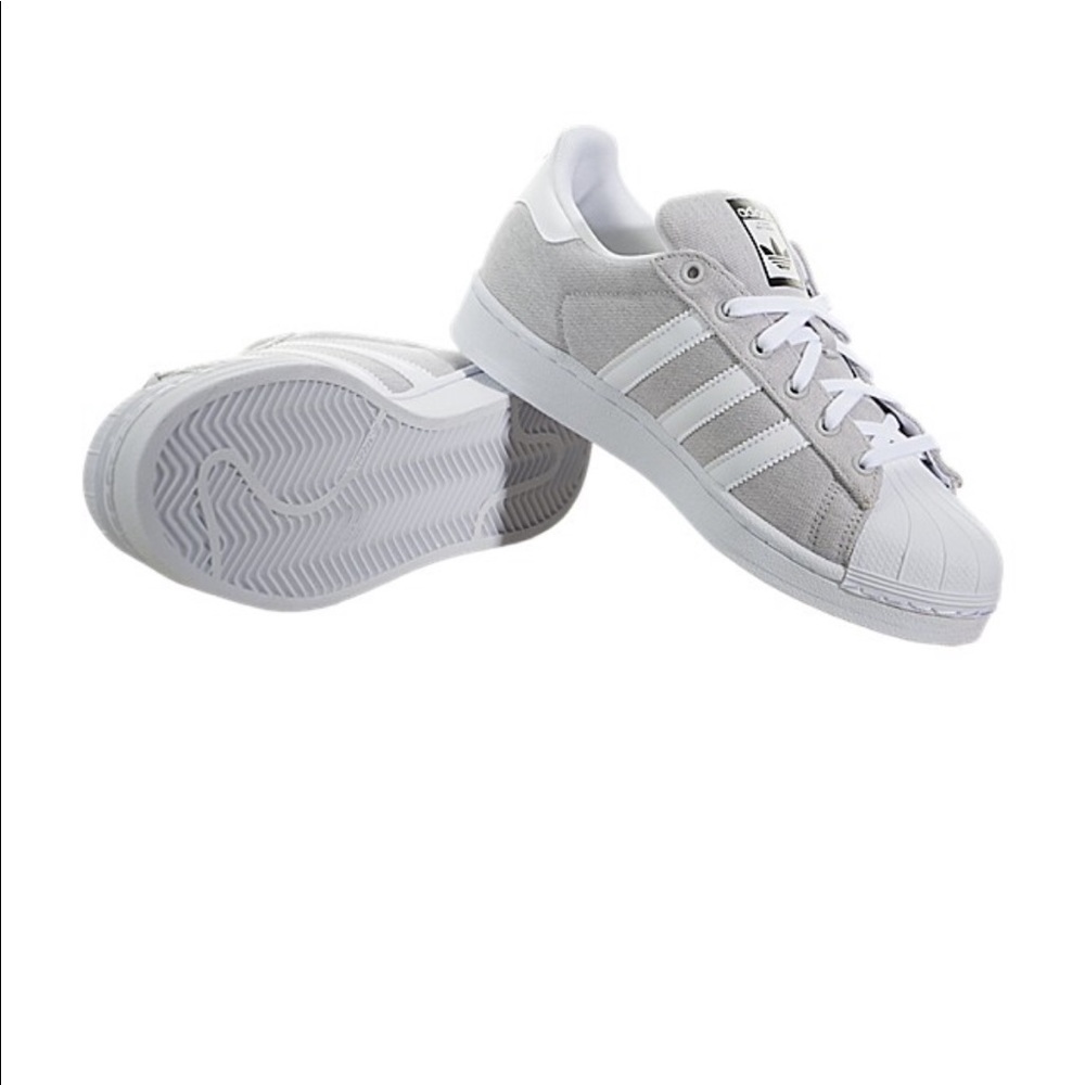 Adidas Superstar Light Grey/White